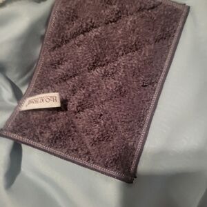 Gray Textured Bath Mat